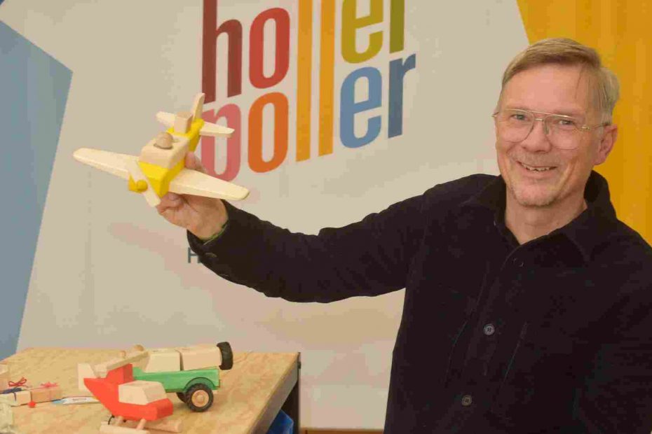 Holler Poller Holzspielzeug beflügelt „spielende Fantasie“ der Zwei- und Dreijährigen