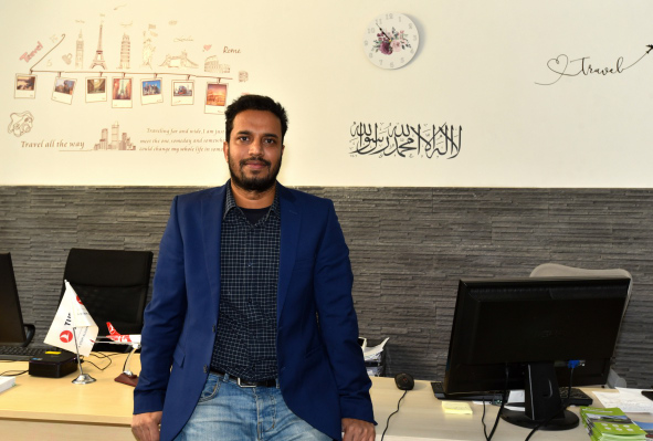 Jahangir Alam hat vor vier Jahren die Alam Immigration Agency gegründet