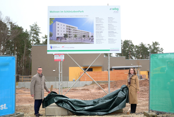 Erstmals kommt von WBG Nürnberg das Modell des preisgedämpften Wohnens zum Einsatz.