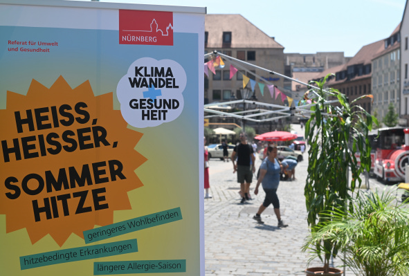 Nürnberg will sich mit Hitzeaktionsplan gegen Folgen des Klimawandels stemmen